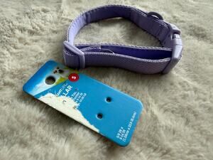 Vibrant Life Purple Small Nylon Dog Collar NWT